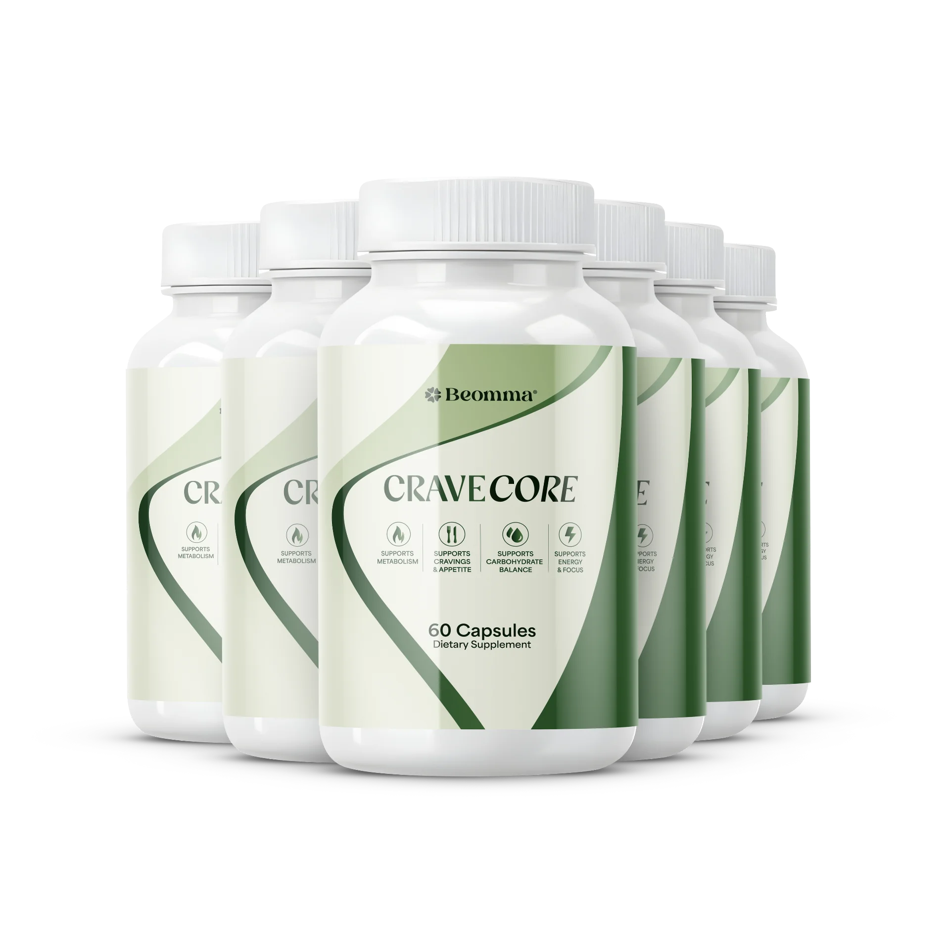 6 bottles of CraveCore